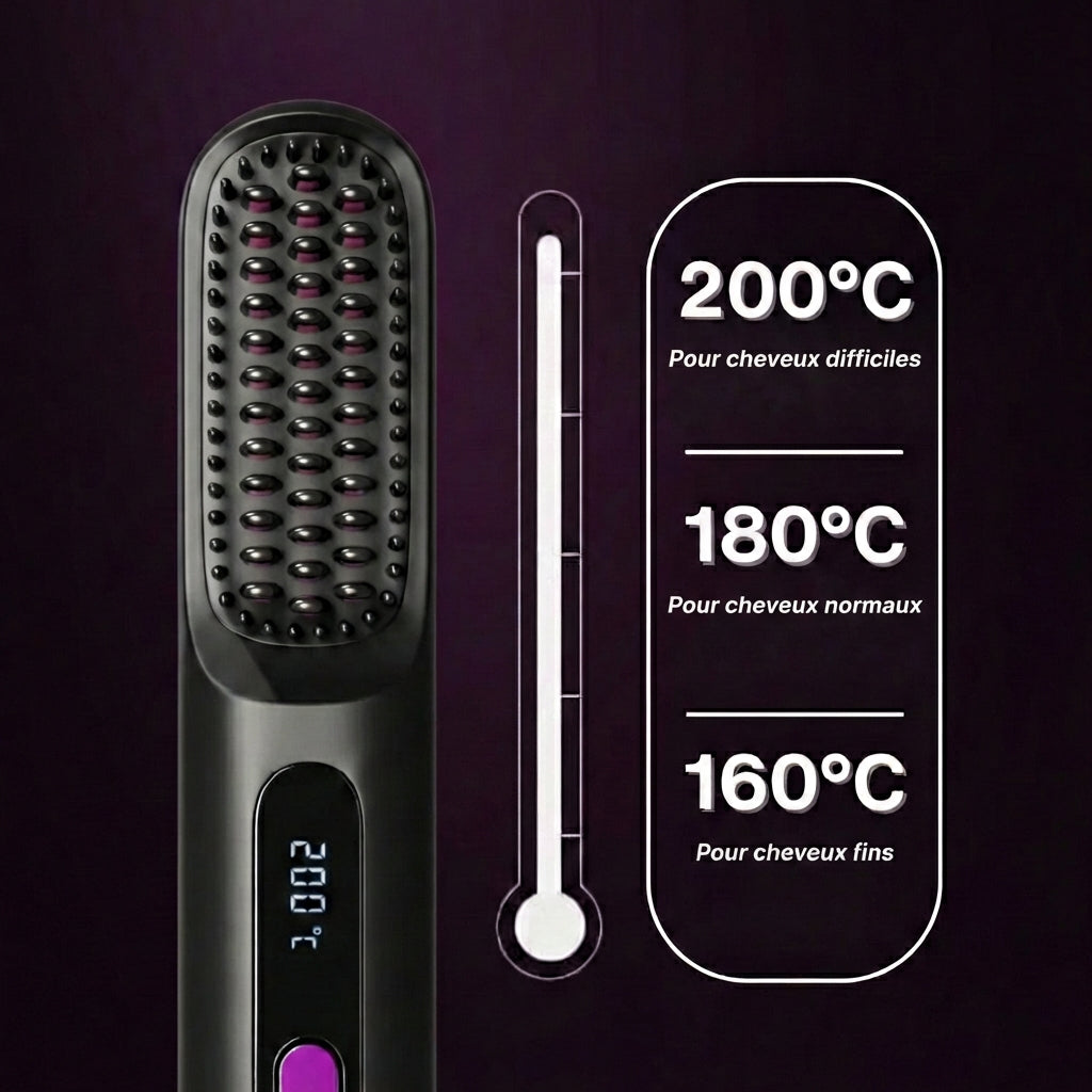 Brosse Cocoony pour Cheveux Courts