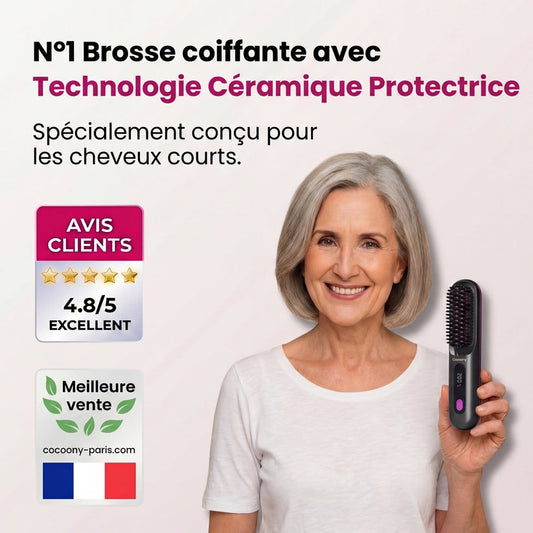 Brosse Cocoony pour Cheveux Courts